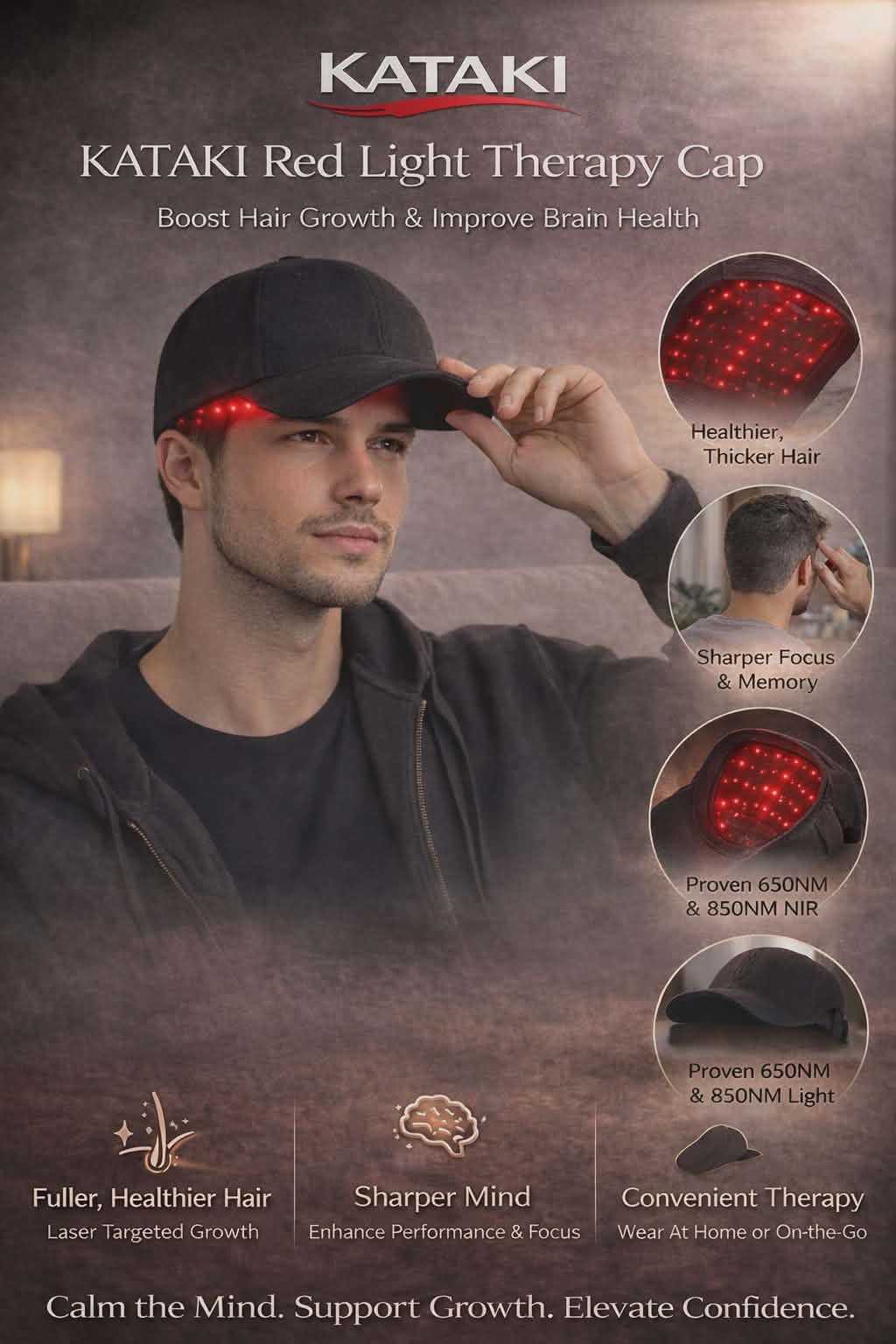 Premium Red Light Cap